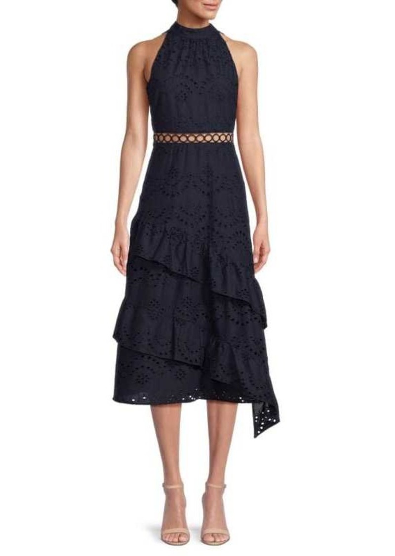 Sam Edelman Eyelet Midi Dress