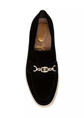 Sam Edelman Kyana Equestrian-Inspired Suede Loafers