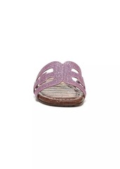 Sam Edelman Little Girl's & Girl's Bay Glitter Sandals