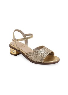 Sam Edelman Little Girl's & Girl's Ivy Glitter Sandals