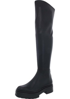 Sam Edelman Lydia Womens Zipper Lug Sole Over-The-Knee Boots