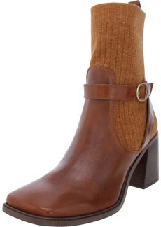 Sam Edelman Marci Womens Leather Sock Ankle Boots