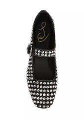 Sam Edelman Michela Embellished Gem Mary Jane Flats