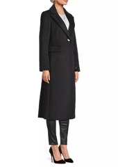 Sam Edelman Reefer Wool-Blend Coat