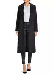 Sam Edelman Reefer Wool-Blend Coat