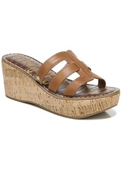 Sam Edelman Ronie Womens Cork Wedge Sandals