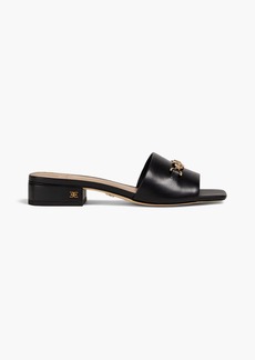 Sam Edelman - Embellished leather mules - Black - US 5