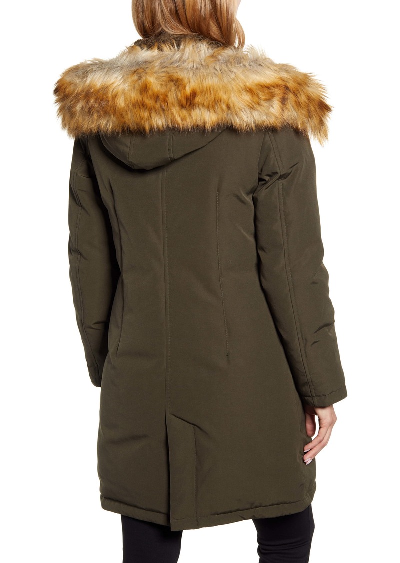 sam edelman oversized hooded faux fur parka