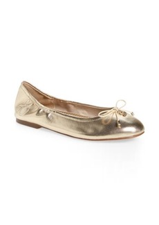 Sam Edelman Felicia Ballet Flat in Gold Leaf at Nordstrom