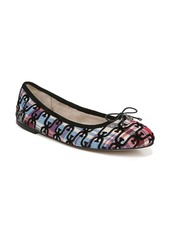 Sam Edelman Felicia Flat in Passion Red Multi Suede at Nordstrom