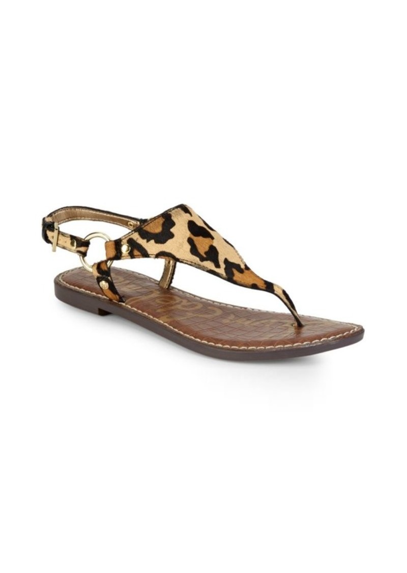 sam edelman leopard flip flops