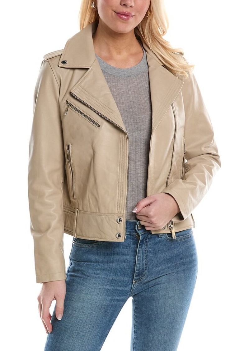 Sam Edelman Leather Moto Jacket