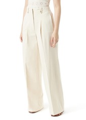 Sam Edelman Lorelai Wide Leg Cotton Pants