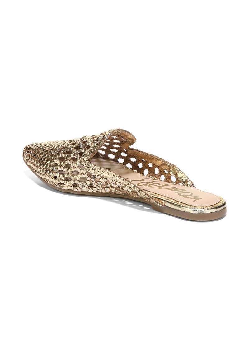 navya woven loafer mule