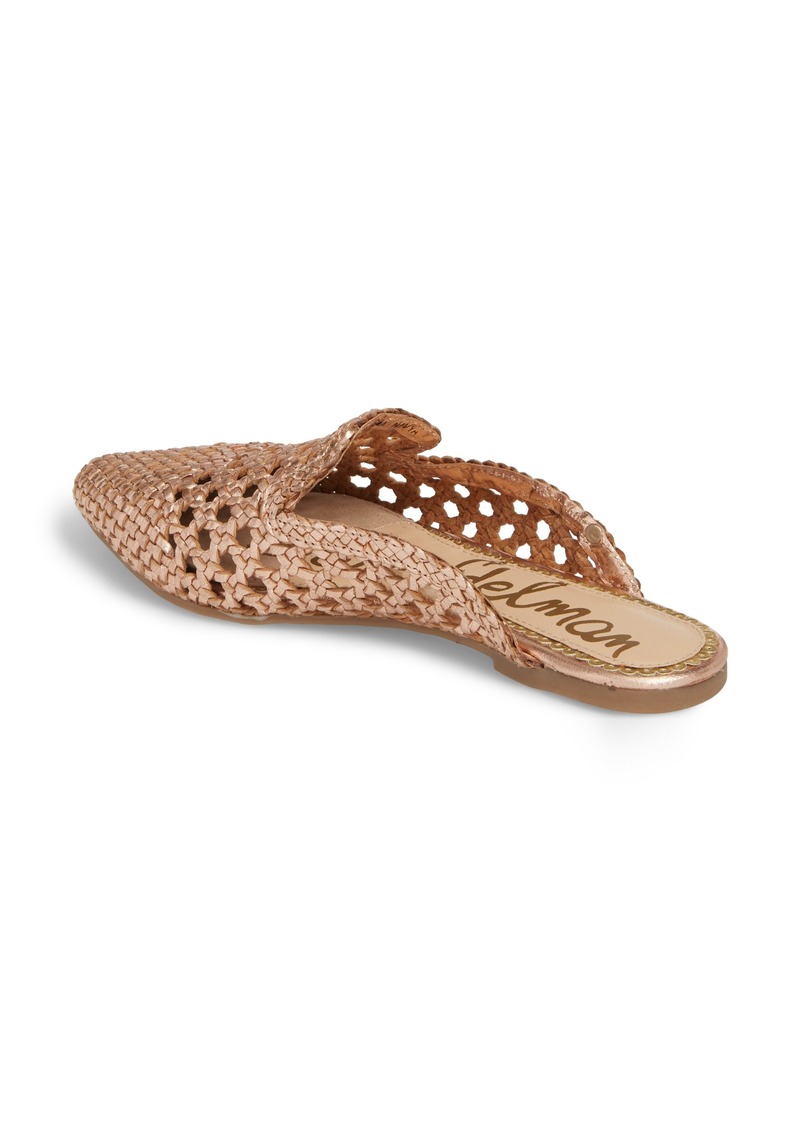 navya woven loafer mule