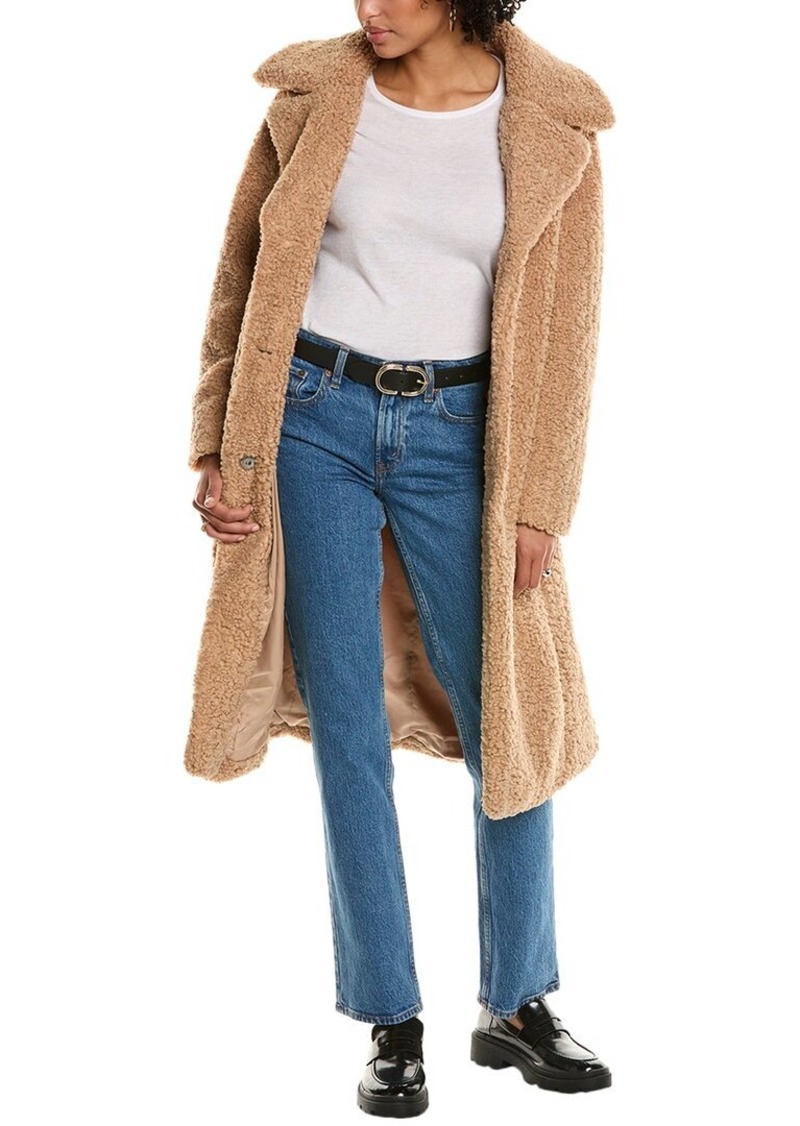 Sam Edelman Notch Collar Maxi Coat