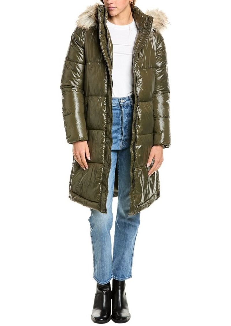 Sam Edelman Side Vent Puffer Coat