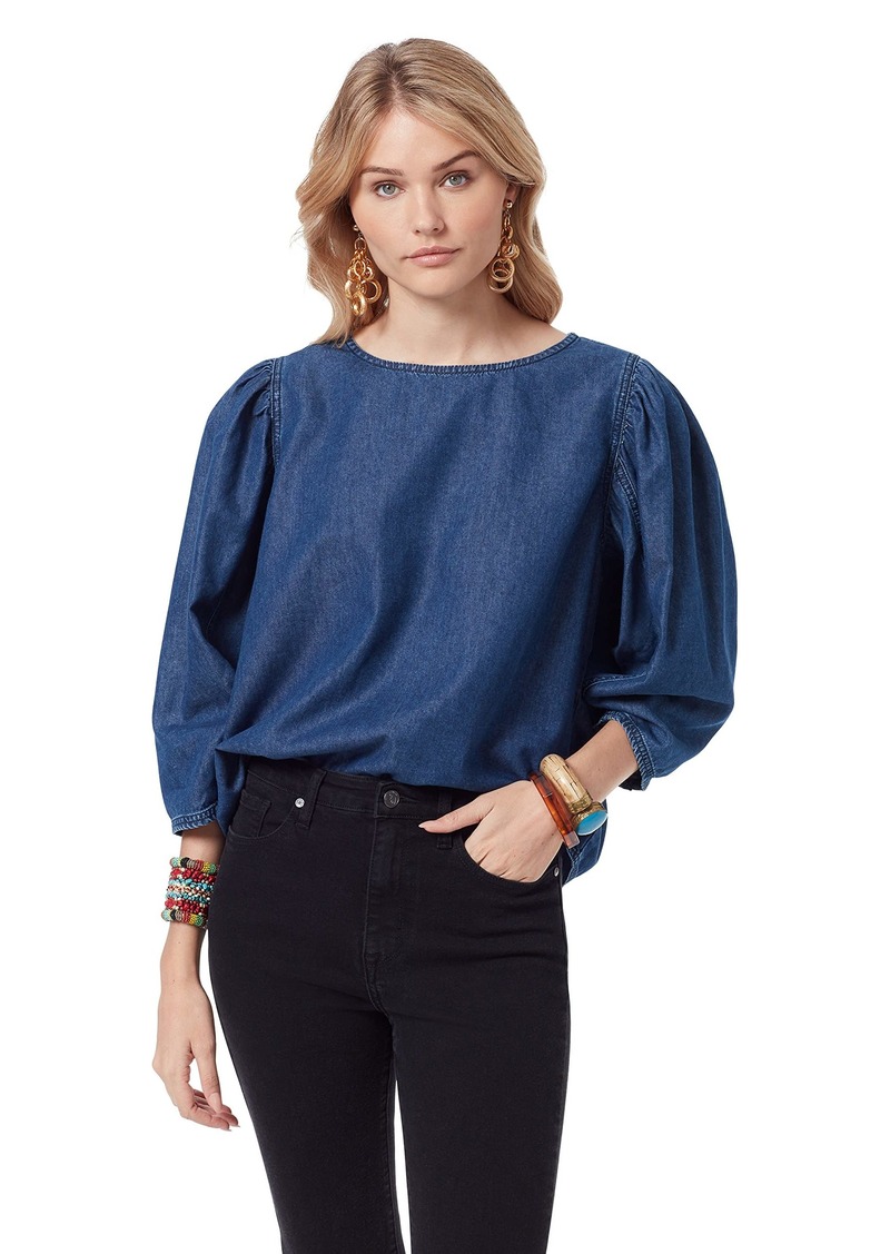 Sam Edelman Sportswear Women's Clementine Puff Sleeve Top