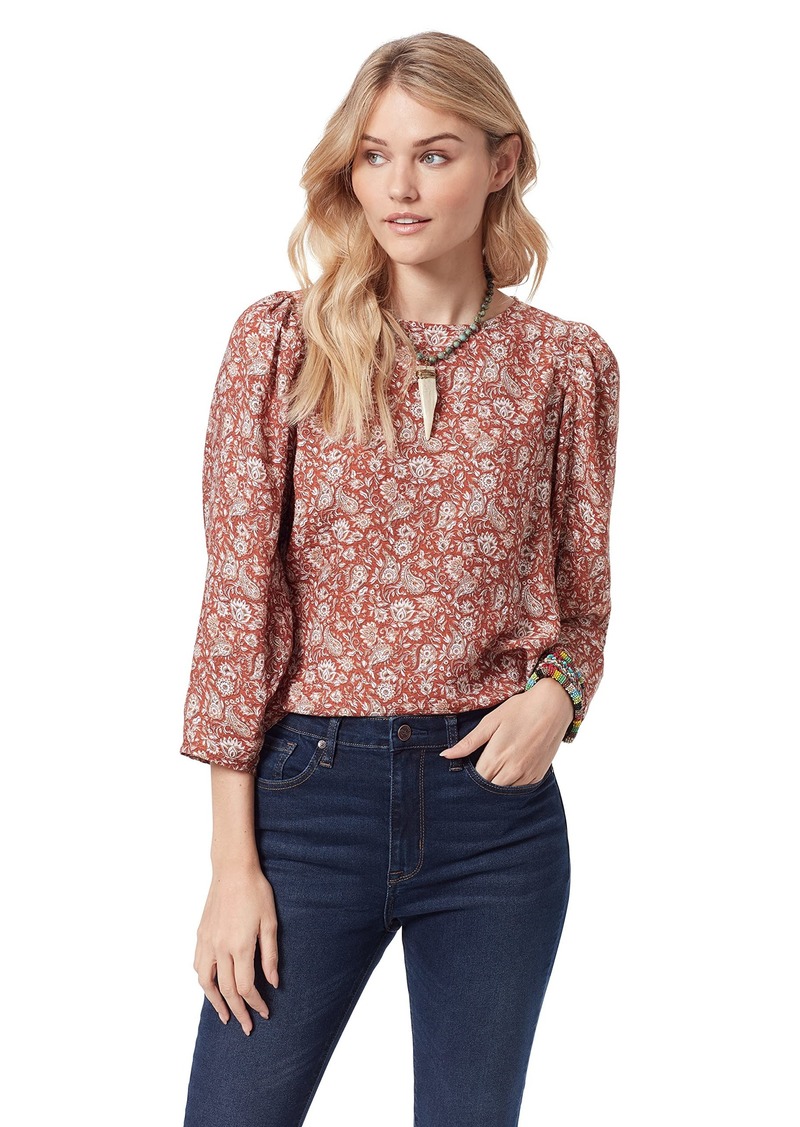 Sam Edelman Sportswear Womens Clementine Puff Sleeve Top Blouses   US