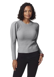 Sam Edelman Sportswear Women's Cohen Pleated Sleeve Sweater