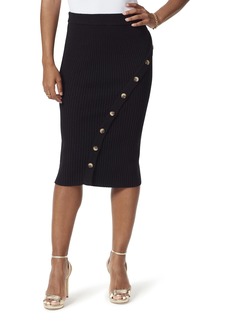 Sam Edelman Sportswear Women's Rosalie Button Detailed Skirt