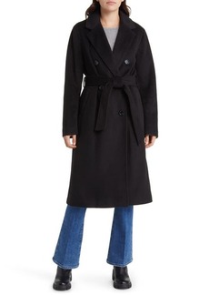 Sam Edelman Tie Waist Double Breasted Trench Coat