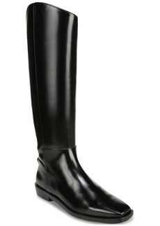 Sam Edelman Women's Cesar Snip-Toe Riding Boots - Black Leather