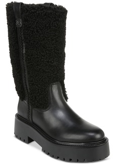 Sam Edelman Women's Elfie Cozy Pull-On Cold-Weather Boots - Black