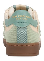 Sam Edelman Women's Jayne Vintage Lace-Up Jogger Sneakers - White/Stone Grey