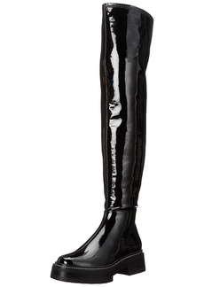 Sam Edelman Women's Lydia Over-the-Knee Boot Black  Medium