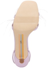 Sam Edelman Women's Pammie Ankle-Tie Flower Kitten Heels - Orchid Blossom