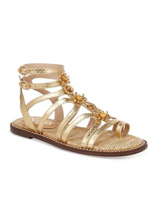 Sam Edelman Women's Tianna Embellished Strappy Thong Sandals