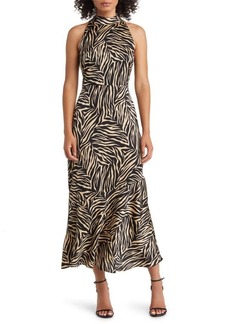 Sam Edelman Zebra Sleeveless Maxi Dress