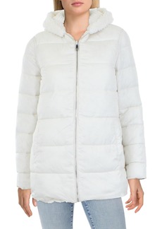 Sam Edelman Womens Faux Fur Cold Weather Anorak Jacket