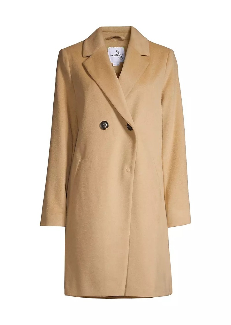 Sam Edelman Wool-Blend Double-Breasted Cutaway Coat