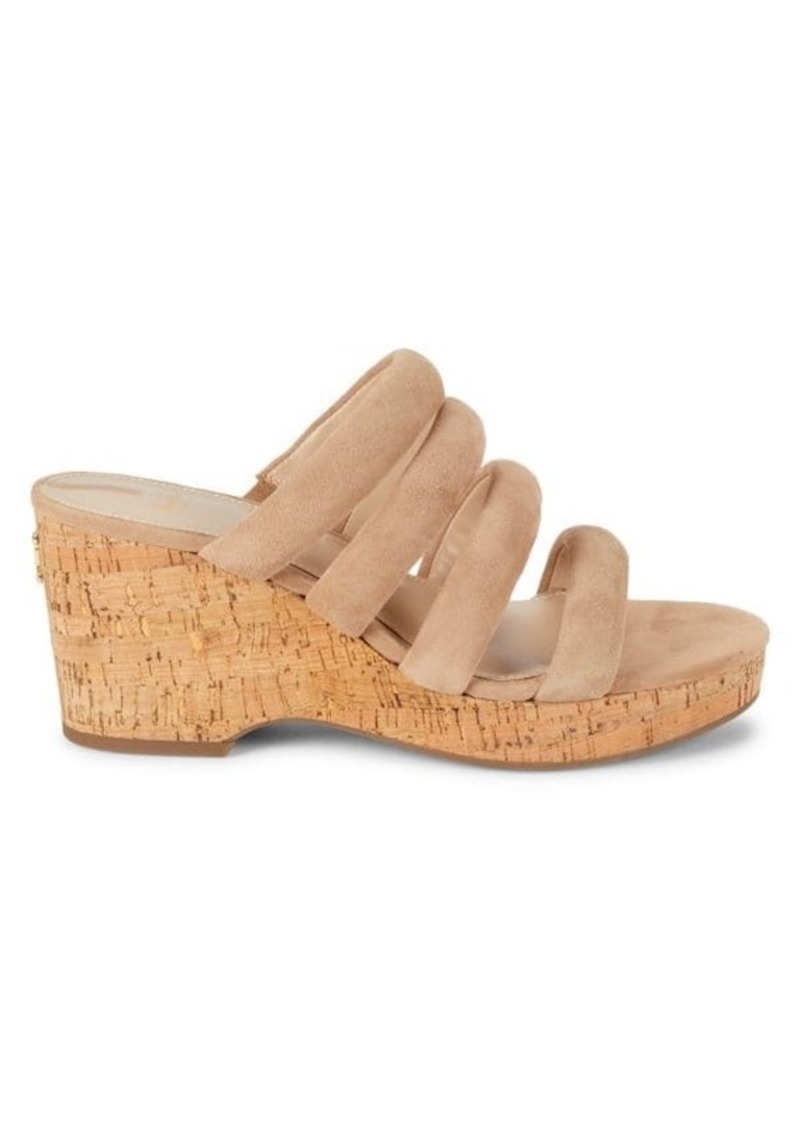 Sam Edelman Yuki Suede Espadrille Wedge Sandals