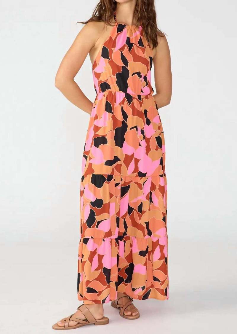 Sanctuary Backless Maxi Dress In Multi