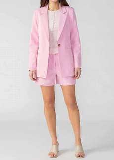 Sanctuary Bryce Woven Blazer In Pink No. 3