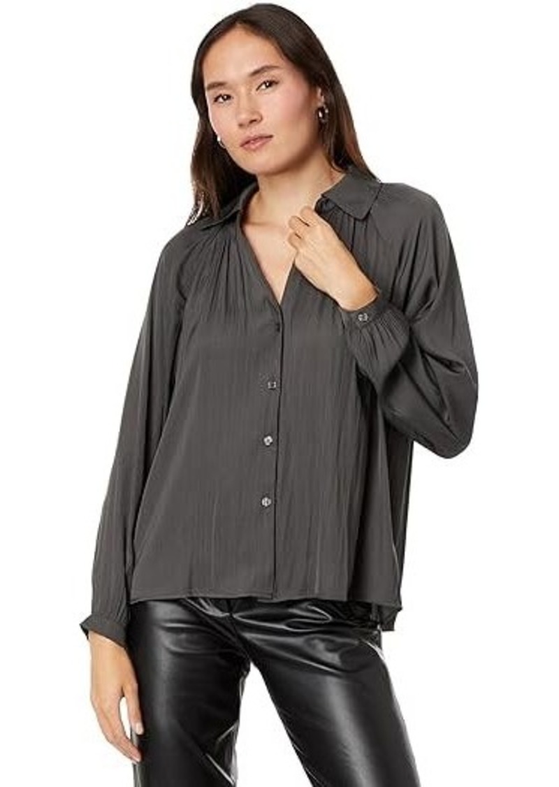 Sanctuary Casually Cute Sateen Blouse