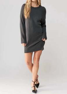 Sanctuary Clothing City Girl Sweater Dres In Mineral