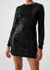 Sanctuary Clothing Sparkle Here Dress In Black