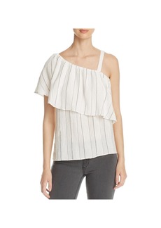 Sanctuary Felicity Womens Striped Popover Casual Top