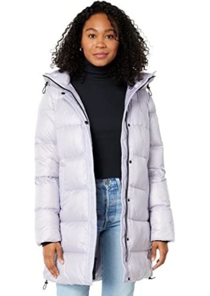 Sanctuary Hooded Mid Length Down Puffer