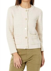 Sanctuary Knitted Jacket In Chalk