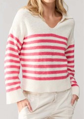 Sanctuary Perfect Timing Sweater In Flushed Stripe