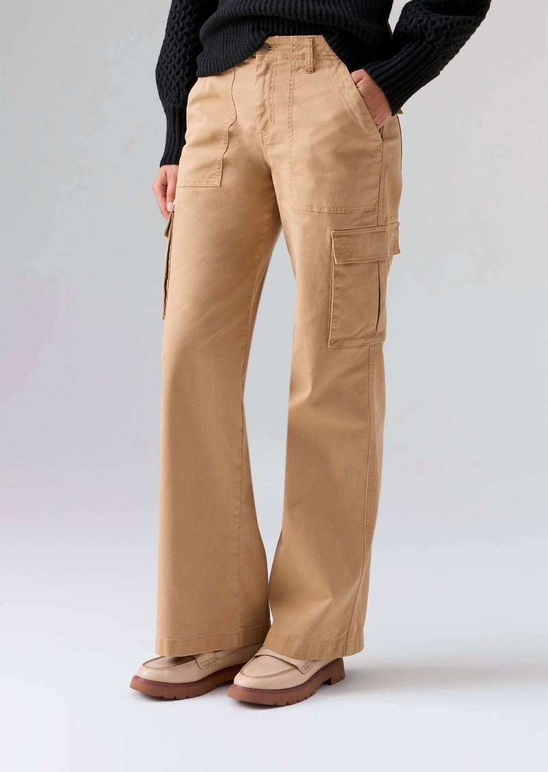 Sanctuary Reissue Cargo Pant In True Khaki