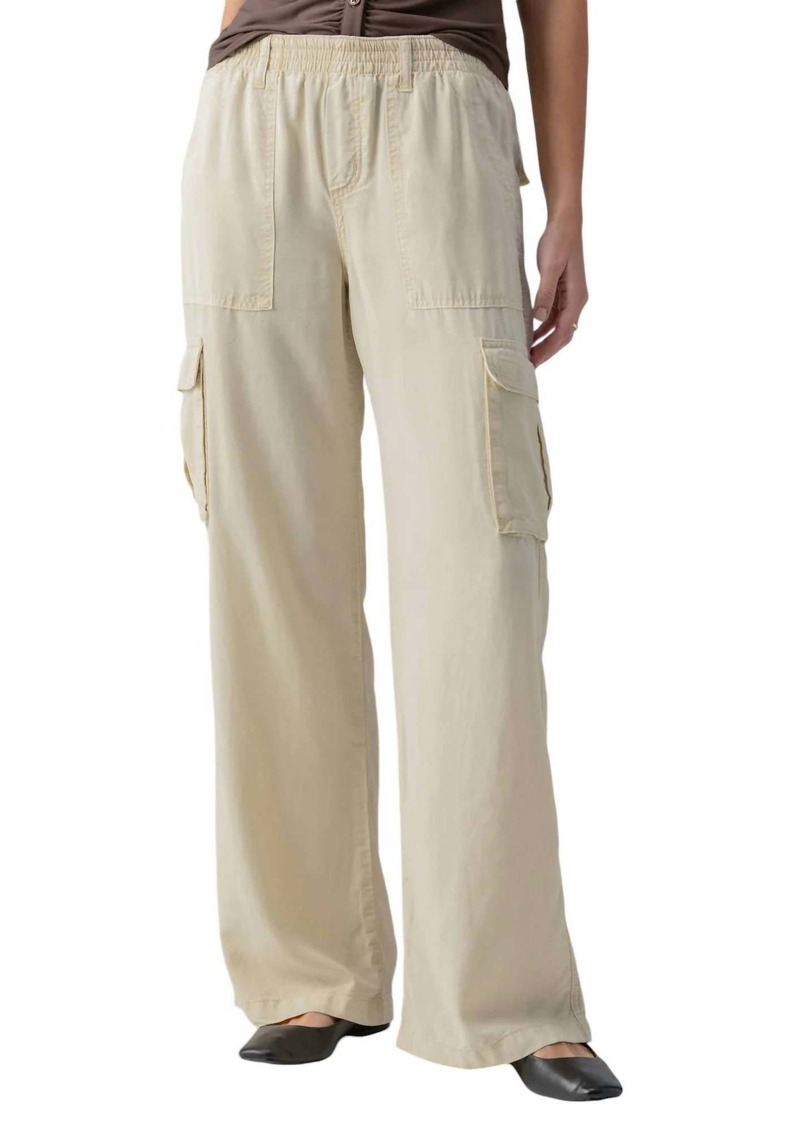 Sanctuary Relaxed Reissue Cargo Pant In Birch