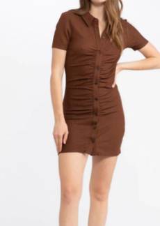 Sanctuary Round Up Knit Dress In Rattan