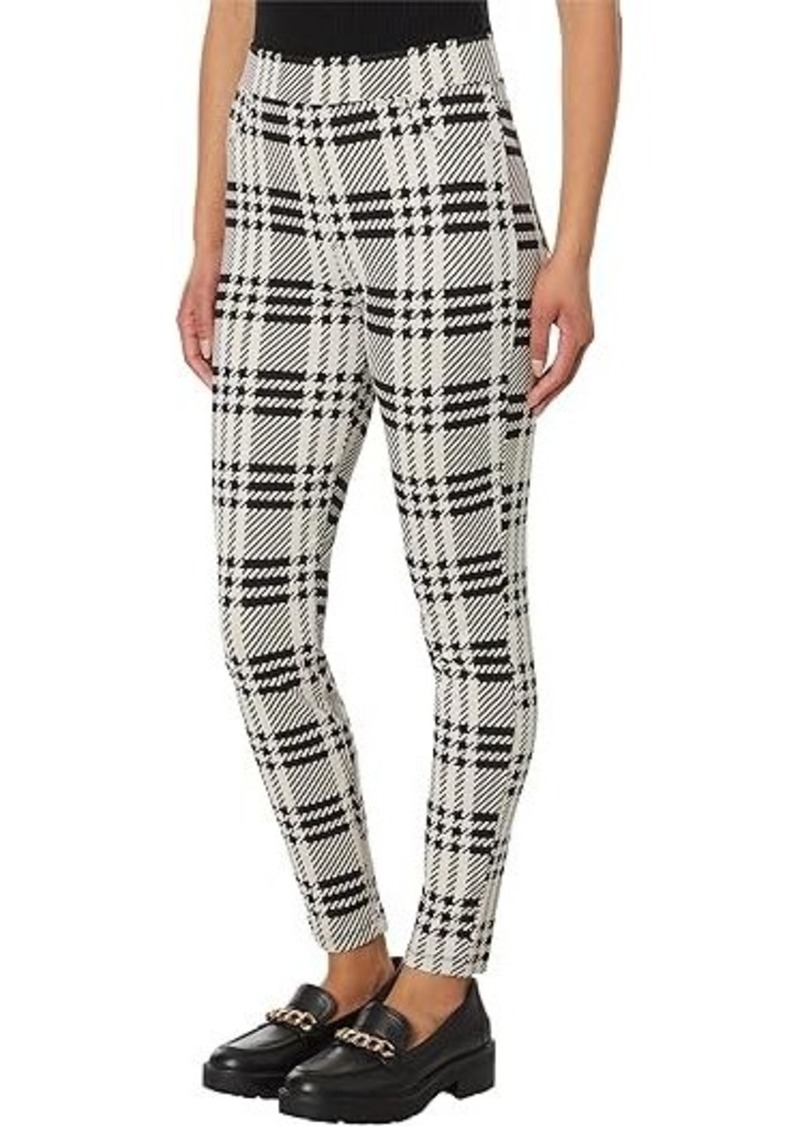 Sanctuary Runway Ponte Leggings With Functional Pockets In Cambridge Plaid