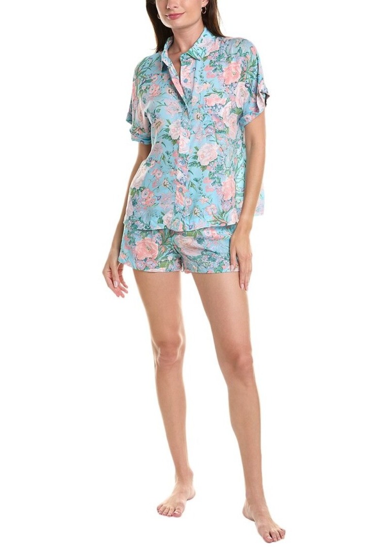 Sanctuary 2pc Pajama Shirt & Boxer Set